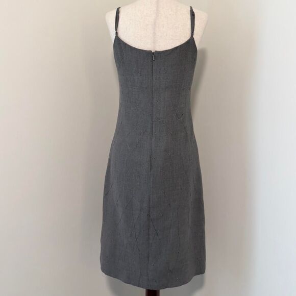 90s Glam Express Vintage Grey Mini Dress - Picture 3 of 4